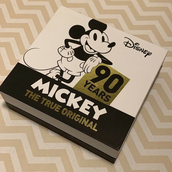 DISNEY MICKEY MOUSE 90 YR DREAM CHARMS SILVER PLATED/CLEAR CRYSTAL NECKLACE**NEW - Picture 4 of 4